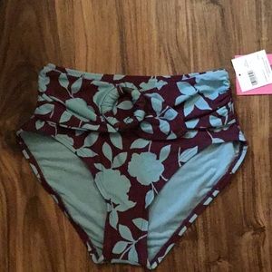 Kate Spade Cabernet Swim Botton size XS